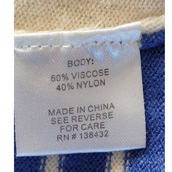 Modcloth Color Block Sweater Large - Picture 5 of 5